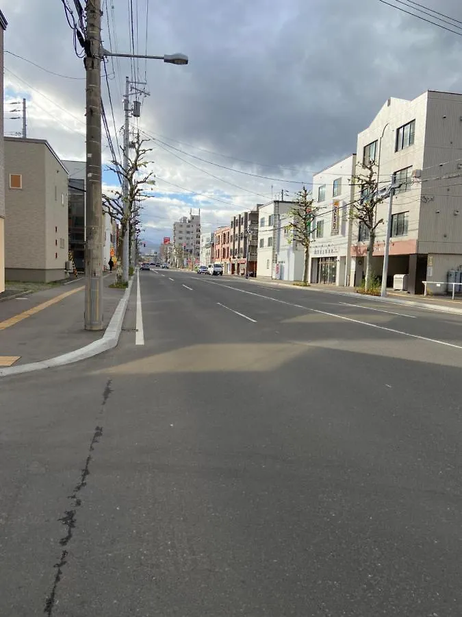 豊平公園きたえーる近いです無料wi-Fiあります301 Apartment Sapporo